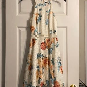 City Traingles white dress